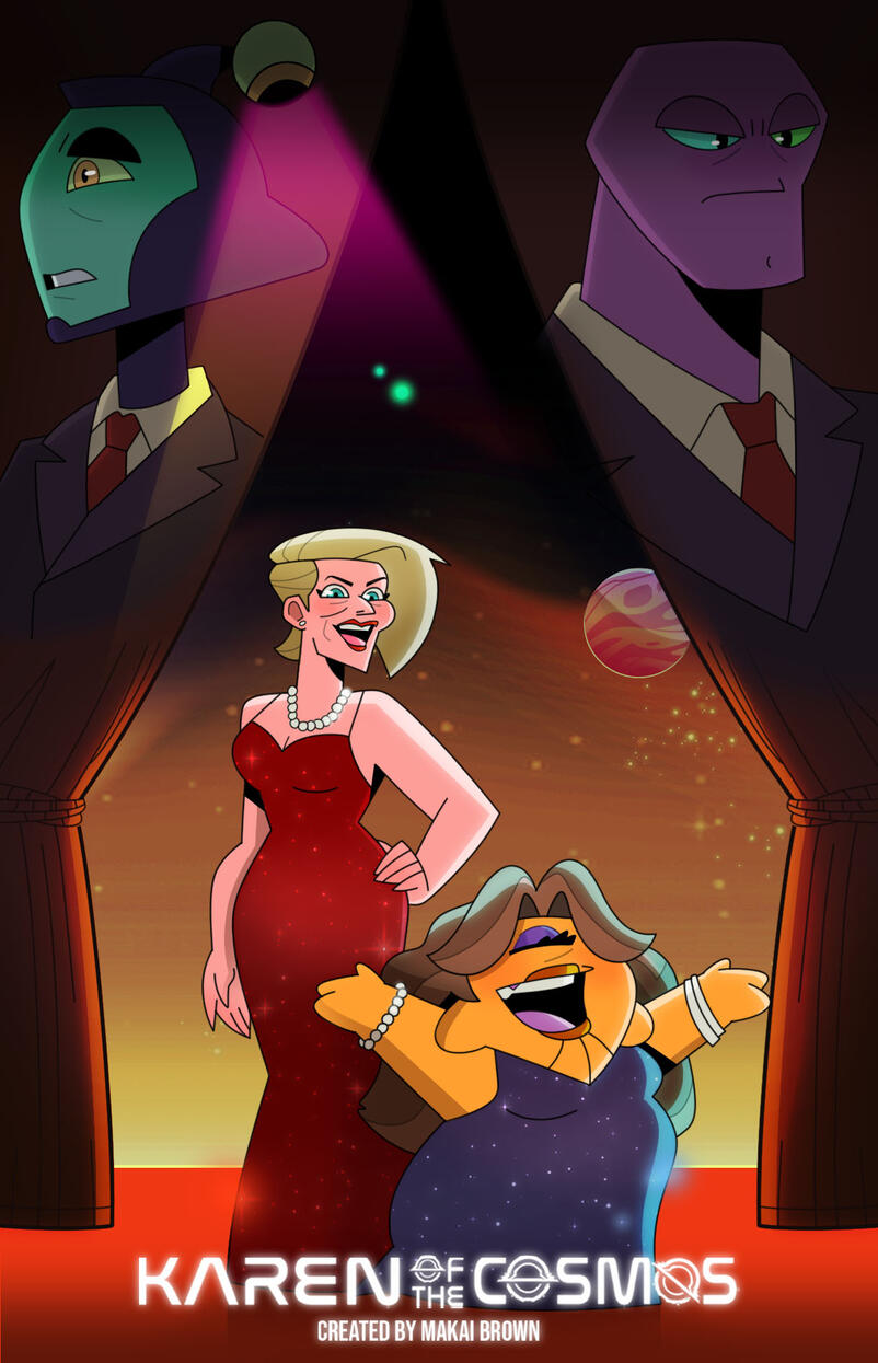 Karen of the Cosmos Poster