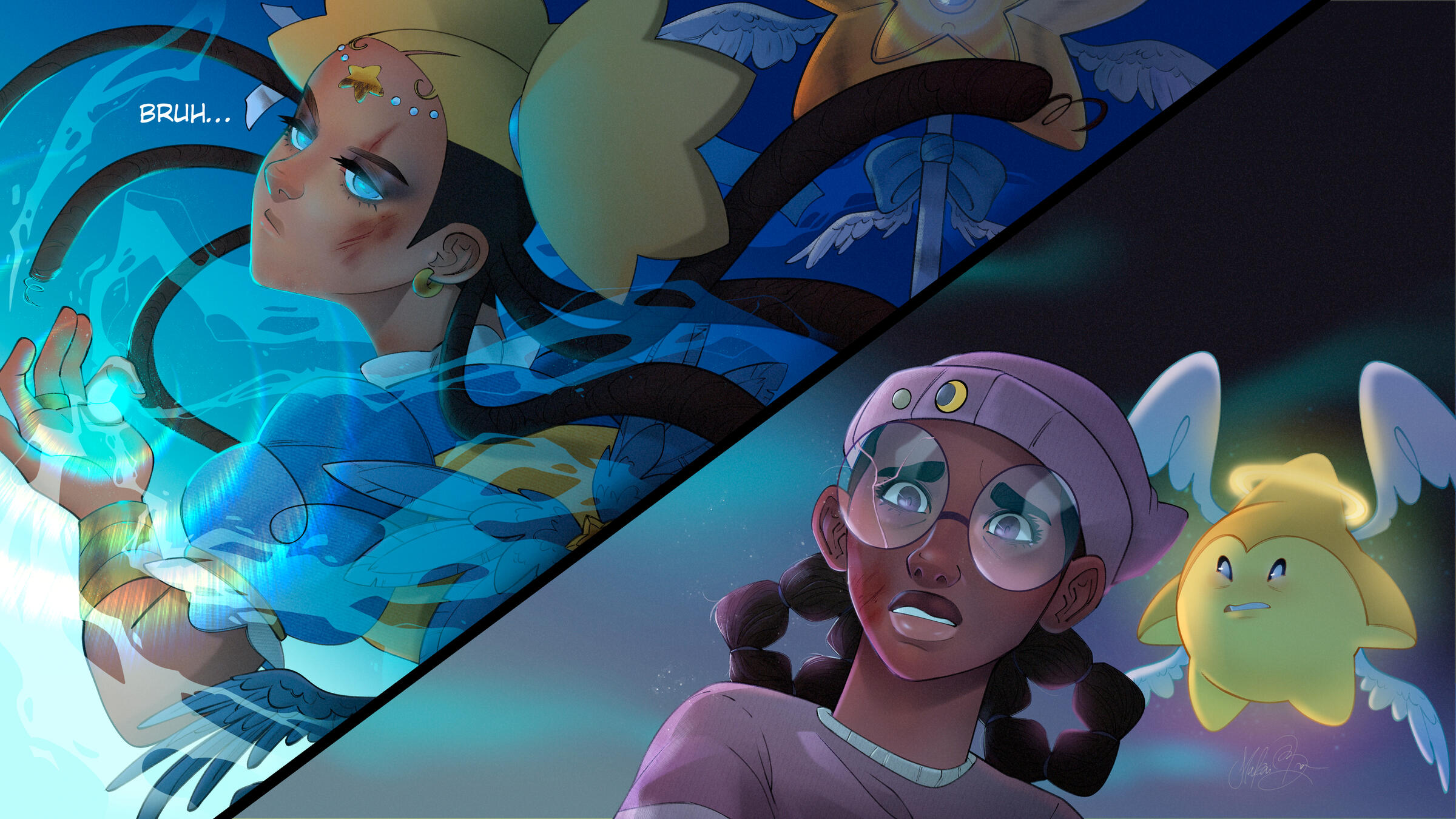 Pretty Pretty Please I Don't Want to be a Magical Girl (Fan Art)